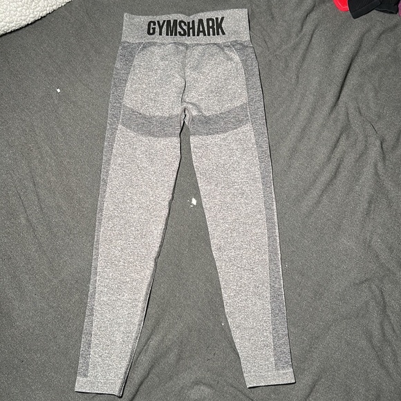 Gymshark Flex High Waisted Leggings Charcoal Marl - Picture 3 of 8